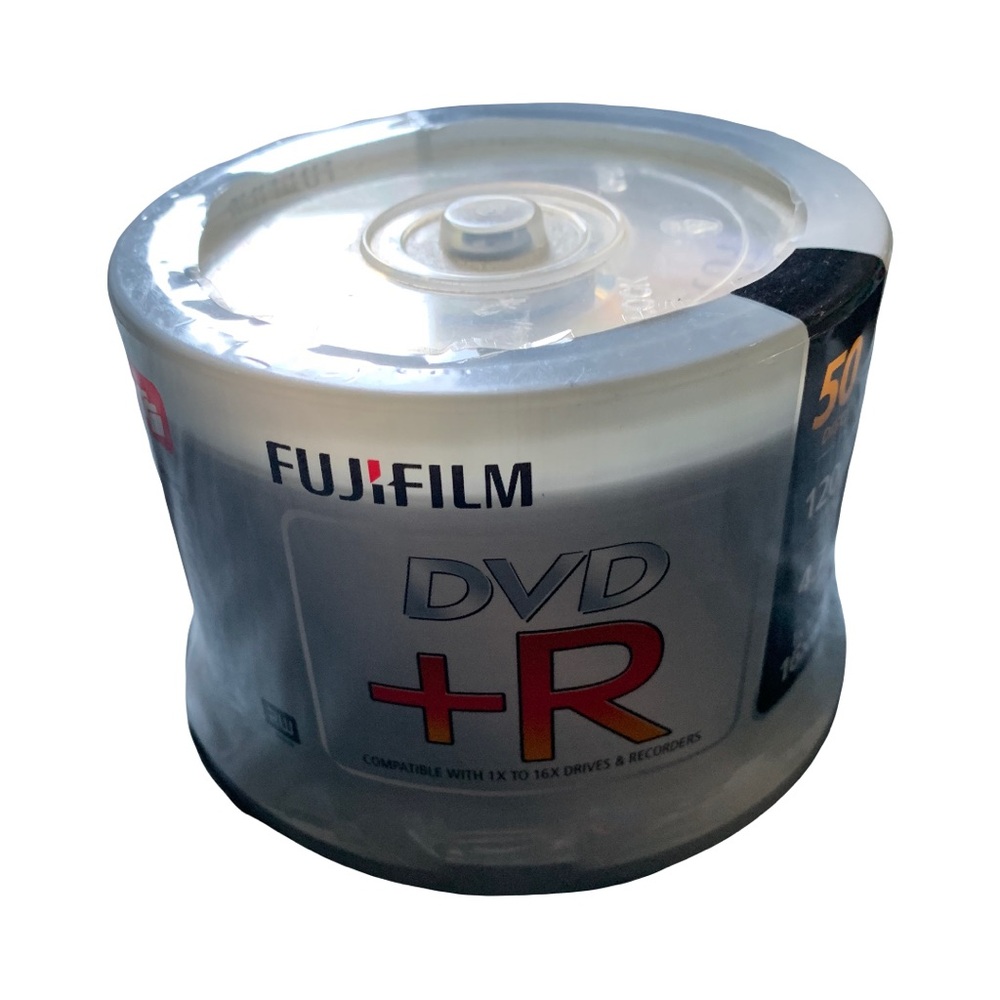 NWT Fujifilm DVD-R Discs 50 Pack 4.7GB